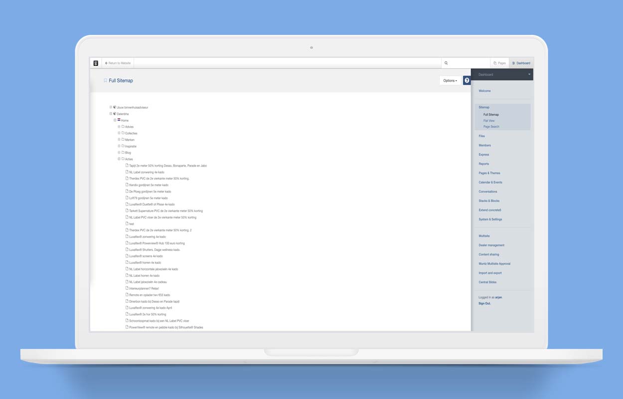 Nieuwe Acties Toevoegen